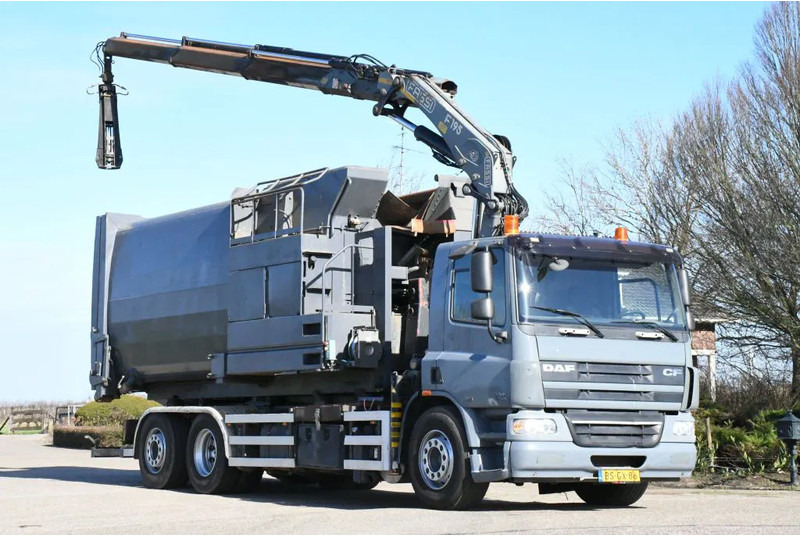 DAF CF75/310 FAN !!KRAAN/HAAK!!PERSCONTAINER!!HIGH PRESURRE CLEANING!!HOGEDRUK REINIGING!!HOCH DRUCK WASHEN SYSTEM!!REINIGING!GEJO B - Camion ampliroll, Camion grue: photos 1 DAF CF75/310 FAN !!KRAAN/HAAK!!PERSCONTAINER!!HIGH PRESURRE CLEANING!!HOGEDRUK REINIGING!!HOCH DRUCK WASHEN SYSTEM!!REINIGING!GEJO B - Camion ampliroll, Camion grue: photos 1
