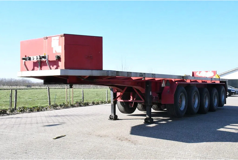 LUECK SPR75/5 5 achse BALLAST TRAILER 3x STEERAXLE!! - Semi-remorque plateau: photos 2 LUECK SPR75/5 5 achse BALLAST TRAILER 3x STEERAXLE!! - Semi-remorque plateau: photos 2