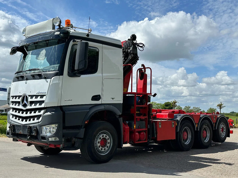 Mercedes-Benz Arocs 3251 8x4 TRIPLE!!26TM KRAAN/HAAK!!EURO6!!TOP! - Camion ampliroll, Camion grue: photos 5 Mercedes-Benz Arocs 3251 8x4 TRIPLE!!26TM KRAAN/HAAK!!EURO6!!TOP! - Camion ampliroll, Camion grue: photos 5