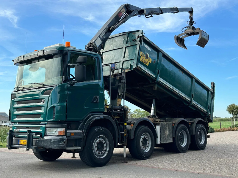 Scania G360 8x4!!Z-Kraan/KIPPER!! - Camion benne, Camion grue: photos 5 Scania G360 8x4!!Z-Kraan/KIPPER!! - Camion benne, Camion grue: photos 5