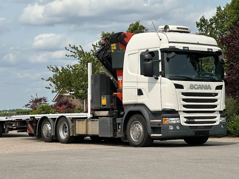 Scania G410 !KRAAN/CRANE/GRUE/ PALFINGER 53TM!! RADIO REMOTE!! EURO 6!!TOP! - Camion grue: photos 2 Scania G410 !KRAAN/CRANE/GRUE/ PALFINGER 53TM!! RADIO REMOTE!! EURO 6!!TOP! - Camion grue: photos 2