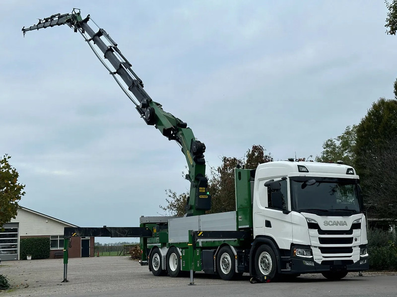 Scania G500 NGS 8X2 !!EURO6!!21DKM!! 2022!! PALFINGER 65TM/JIB/LIER/WINCH!!TOP!!ROOF/DACH/MONTAGE!!MANUTENTION!! CRANE!!GRUE!! - Camion grue: photos 1 Scania G500 NGS 8X2 !!EURO6!!21DKM!! 2022!! PALFINGER 65TM/JIB/LIER/WINCH!!TOP!!ROOF/DACH/MONTAGE!!MANUTENTION!! CRANE!!GRUE!! - Camion grue: photos 1
