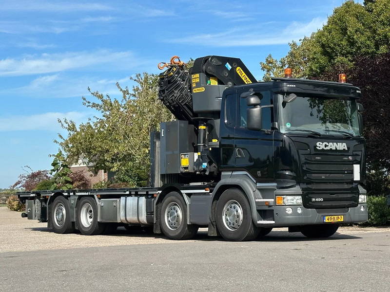 Scania R490 PALFINGER 92TM!! 2017!!ONLY 66TKM!!!NEW!! - Camion grue: photos 2 Scania R490 PALFINGER 92TM!! 2017!!ONLY 66TKM!!!NEW!! - Camion grue: photos 2