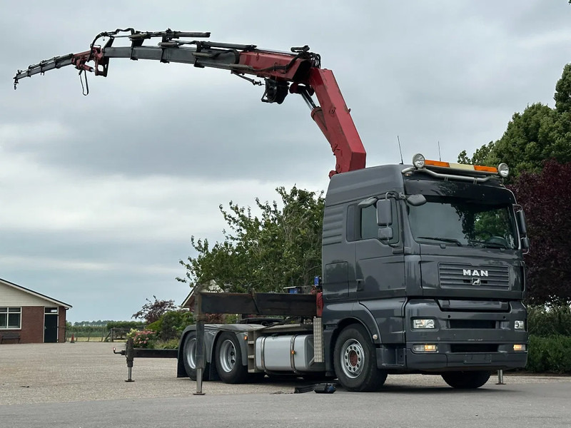 MAN TGA 28.480 6x2!! HMF 42tm/Flyjib /LIER/WINCH!! - Tracteur routier: photos 1 MAN TGA 28.480 6x2!! HMF 42tm/Flyjib /LIER/WINCH!! - Tracteur routier: photos 1