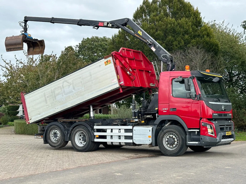 Volvo FMX 330 EURO6!!6X4!!VOORAS AANGEDREVEN!!Z-Kraan/KIPPER!! - Camion benne, Camion grue: photos 3 Volvo FMX 330 EURO6!!6X4!!VOORAS AANGEDREVEN!!Z-Kraan/KIPPER!! - Camion benne, Camion grue: photos 3