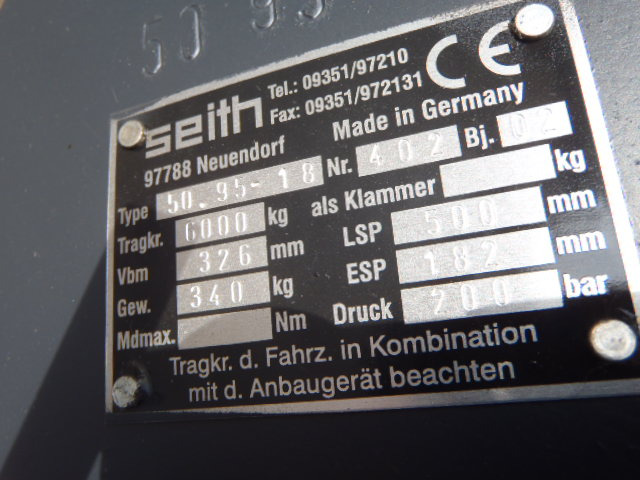 CNH 50.95-18 - - Attache rapide pour Engins de chantier: photos 2 CNH 50.95-18 - - Attache rapide pour Engins de chantier: photos 2