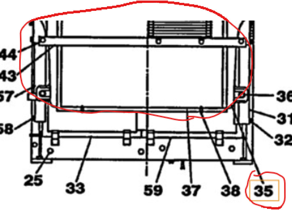 Case LN001750 - Intercooler pour Engins de chantier: photos 1 Case LN001750 - Intercooler pour Engins de chantier: photos 1