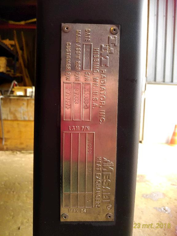 Caterpillar 2767875 - 5353620 - Radiateur pour Engins de chantier: photos 3 Caterpillar 2767875 - 5353620 - Radiateur pour Engins de chantier: photos 3