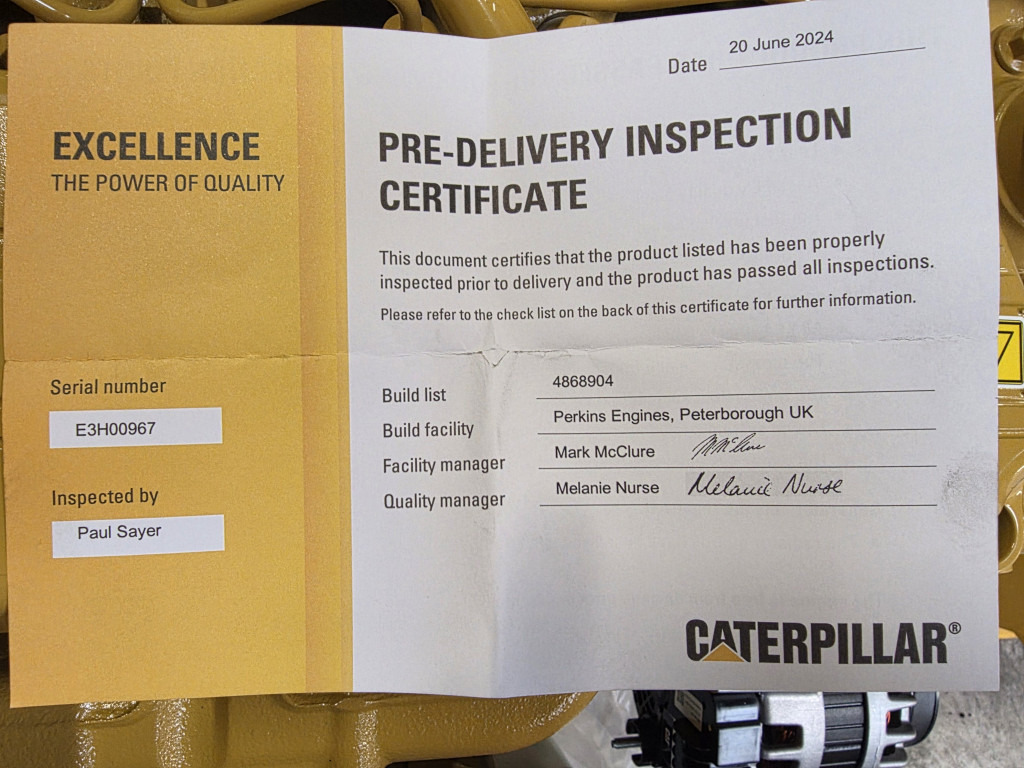 Caterpillar 4868904 - Moteur pour Engins de chantier: photos 1 Caterpillar 4868904 - Moteur pour Engins de chantier: photos 1