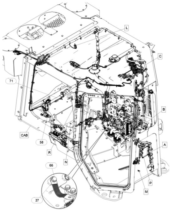 Caterpillar 5880903 - 5662020 - Câble/ Fil pour Engins de chantier: photos 1 Caterpillar 5880903 - 5662020 - Câble/ Fil pour Engins de chantier: photos 1