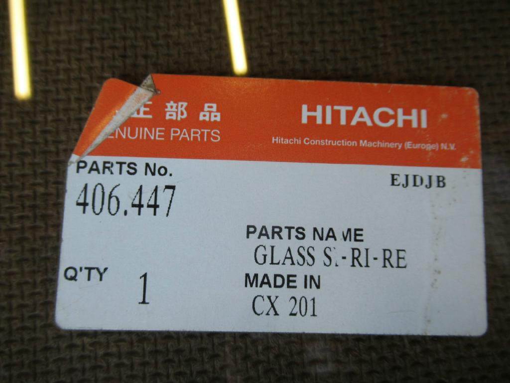 Hitachi 406447 - - Fenêtre et pièces pour Engins de chantier: photos 3 Hitachi 406447 - - Fenêtre et pièces pour Engins de chantier: photos 3