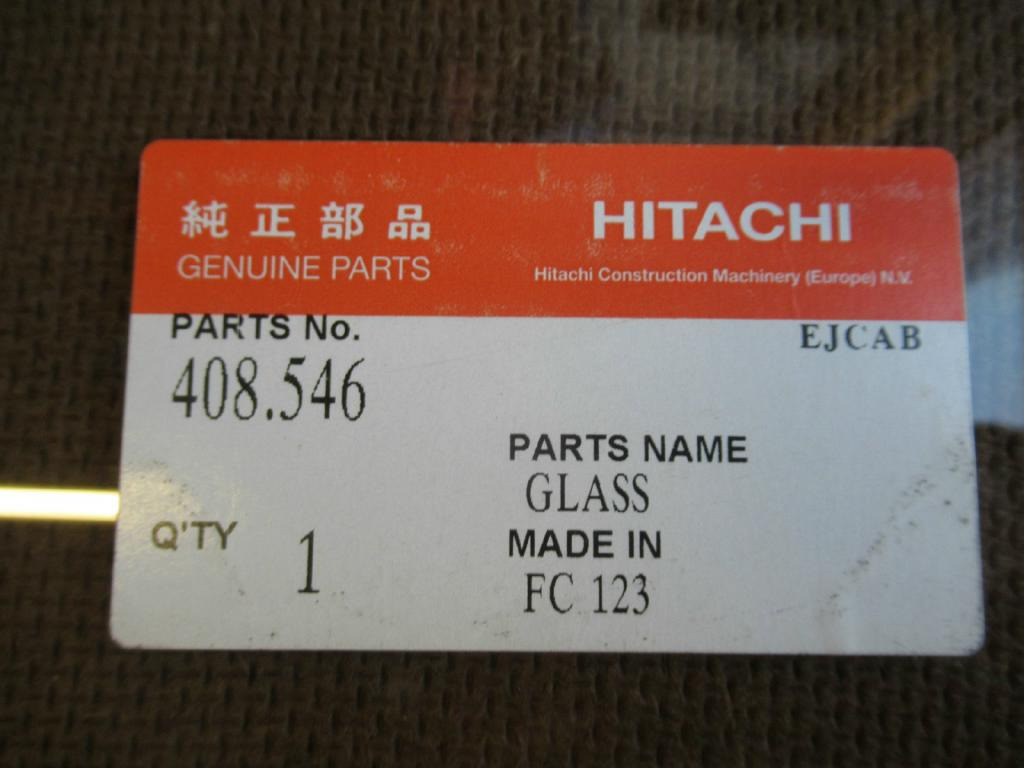 Hitachi 408546 - - Fenêtre et pièces pour Engins de chantier: photos 3 Hitachi 408546 - - Fenêtre et pièces pour Engins de chantier: photos 3