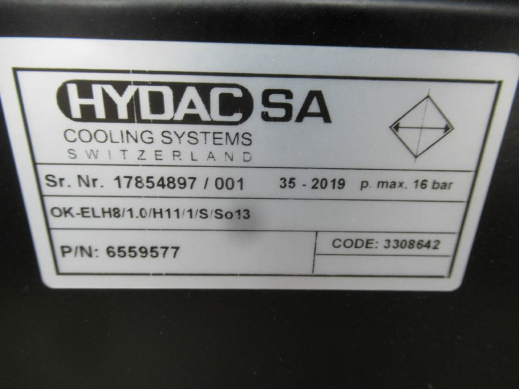 Hydac 6559577 - - Radiateur pour Engins de chantier: photos 4 Hydac 6559577 - - Radiateur pour Engins de chantier: photos 4
