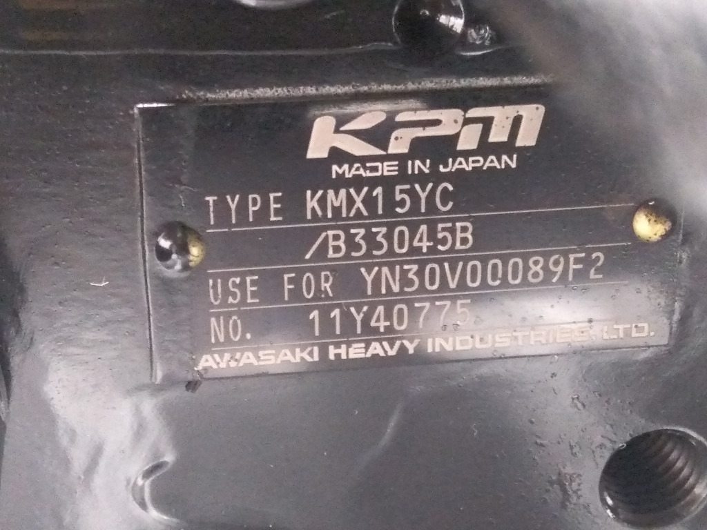 Kobelco YN30V00089F2 - Valve hydraulique pour Engins de chantier: photos 1 Kobelco YN30V00089F2 - Valve hydraulique pour Engins de chantier: photos 1