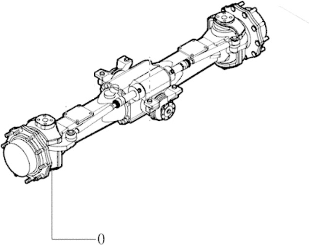 New Holland 71436407 - Essieu avant pour Engins de chantier: photos 1 New Holland 71436407 - Essieu avant pour Engins de chantier: photos 1