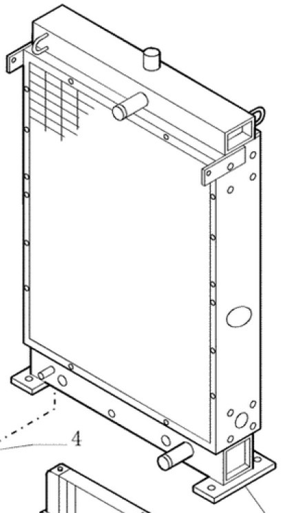 New Holland 76081144 - 76079572 - Radiateur pour Engins de chantier: photos 1 New Holland 76081144 - 76079572 - Radiateur pour Engins de chantier: photos 1