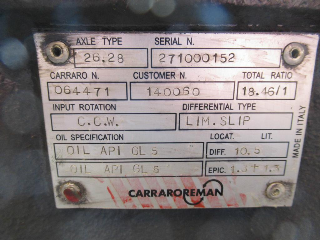 New Holland 85821298 - 87674863 - Essieu avant pour Engins de chantier: photos 2 New Holland 85821298 - 87674863 - Essieu avant pour Engins de chantier: photos 2