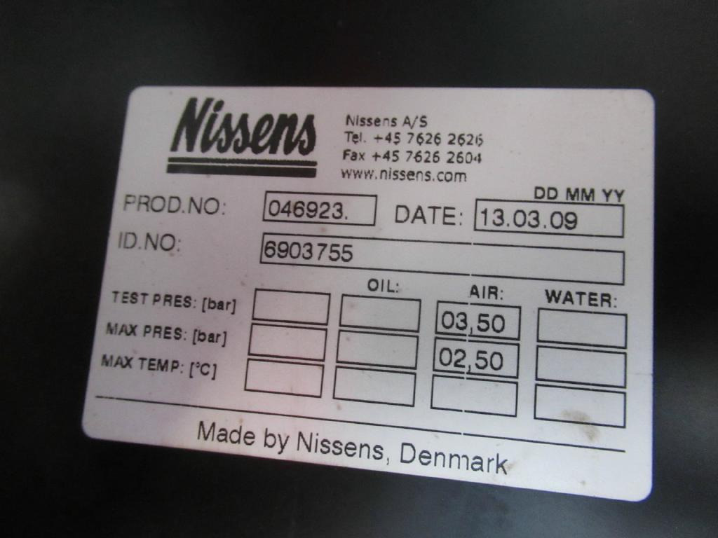 Nissens 6903755 - - Intercooler pour Engins de chantier: photos 5 Nissens 6903755 - - Intercooler pour Engins de chantier: photos 5