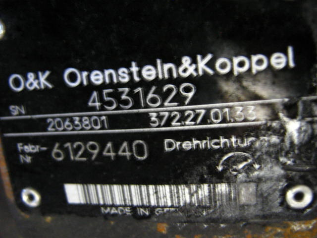 O&K 2063801 - - Moteur hydraulique pour Engins de chantier: photos 2 O&K 2063801 - - Moteur hydraulique pour Engins de chantier: photos 2