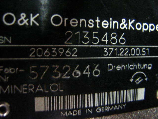 O&K 20639662 - - Moteur hydraulique pour Engins de chantier: photos 2 O&K 20639662 - - Moteur hydraulique pour Engins de chantier: photos 2