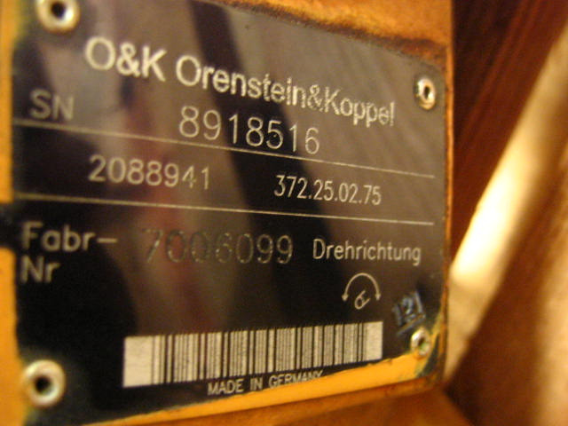O&K 2088941 - - Moteur hydraulique pour Engins de chantier: photos 2 O&K 2088941 - - Moteur hydraulique pour Engins de chantier: photos 2