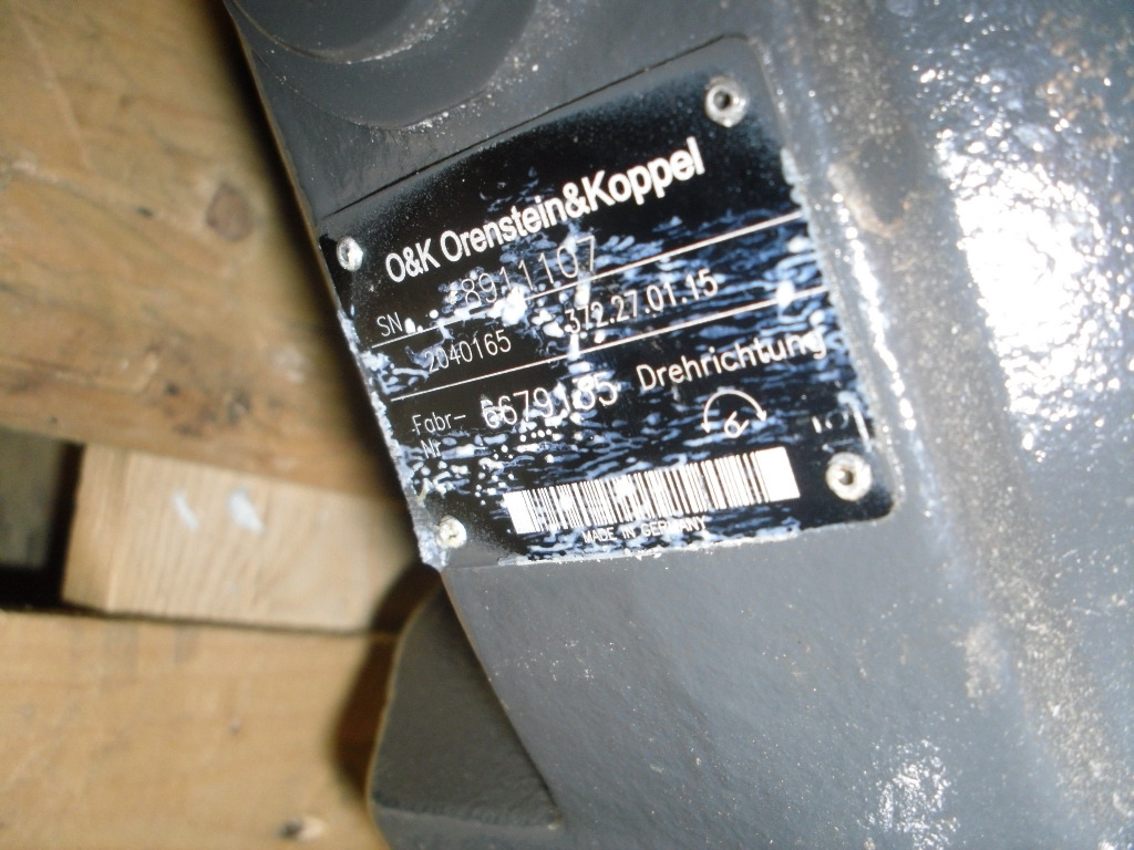O&K 372.27.01.15 - - Moteur hydraulique pour Engins de chantier: photos 3 O&K 372.27.01.15 - - Moteur hydraulique pour Engins de chantier: photos 3