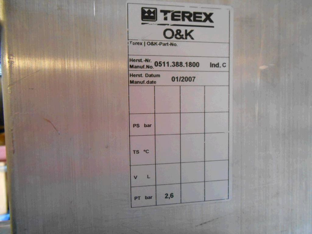 Terex O&K 6002157 - Intercooler pour Engins de chantier: photos 5 Terex O&K 6002157 - Intercooler pour Engins de chantier: photos 5