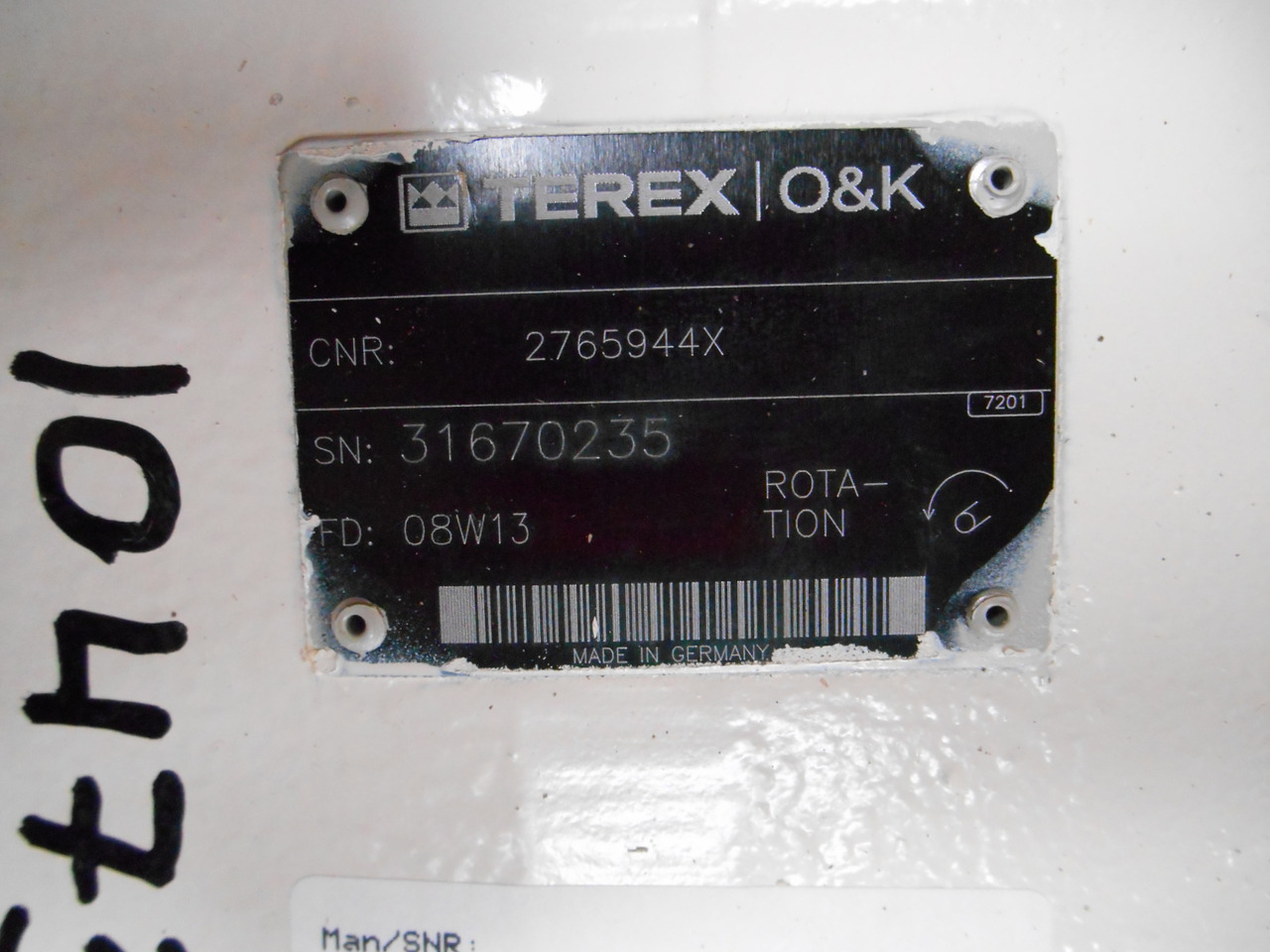 Terex O&K A10VO140DRG/31L-PSD12K01-S0679 (AP) - - Pompe hydraulique pour Engins de chantier: photos 2 Terex O&K A10VO140DRG/31L-PSD12K01-S0679 (AP) - - Pompe hydraulique pour Engins de chantier: photos 2