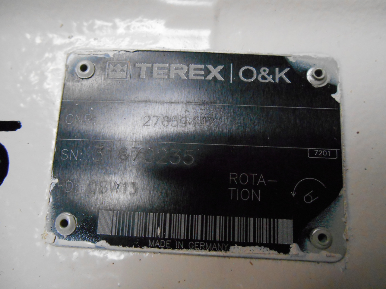 Terex O&K A10VO140DRG/31L-PSD12K01-S0679 (AP) - - Pompe hydraulique pour Engins de chantier: photos 3 Terex O&K A10VO140DRG/31L-PSD12K01-S0679 (AP) - - Pompe hydraulique pour Engins de chantier: photos 3
