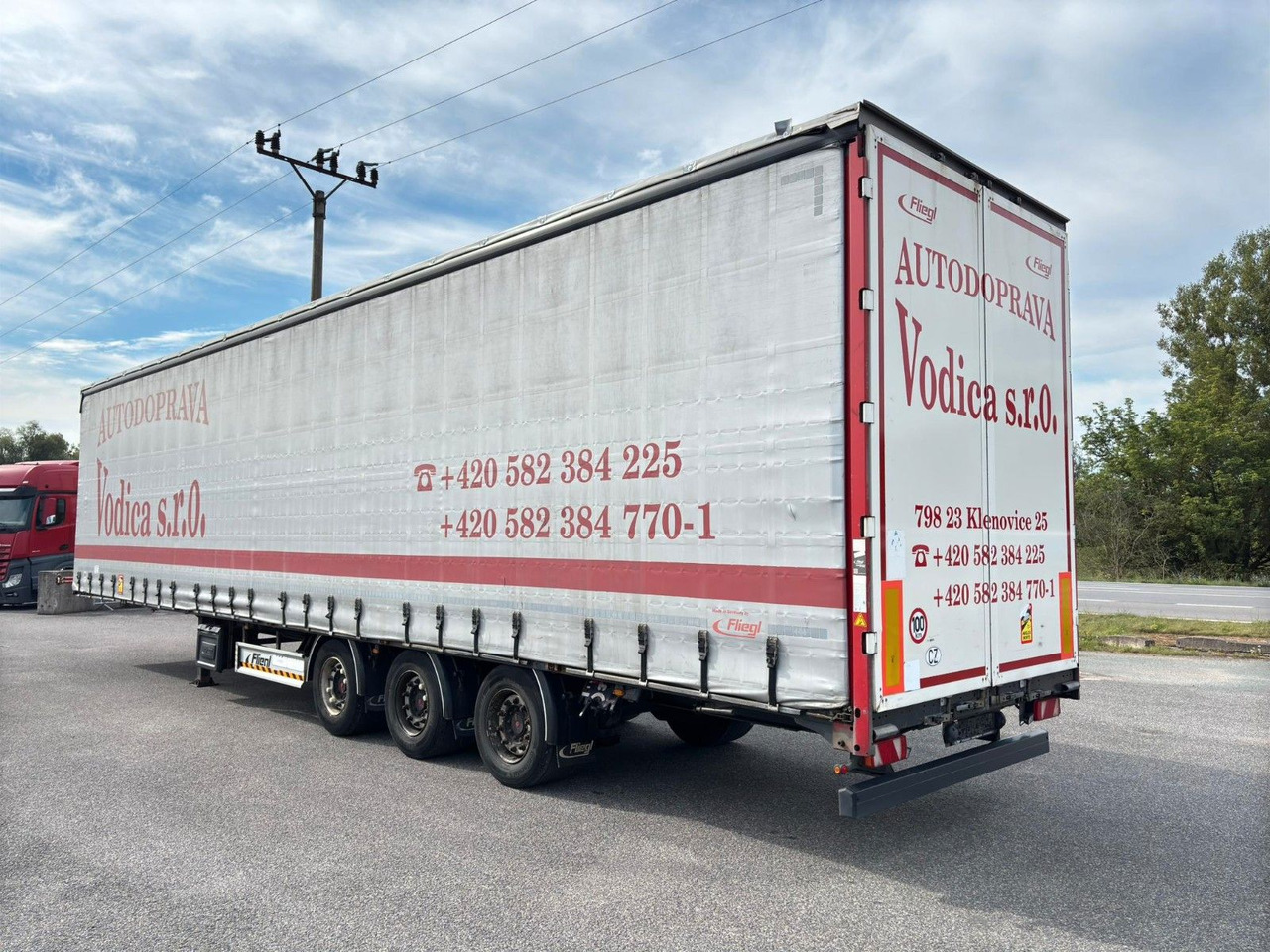 Semi-remorque rideaux coulissants Fliegl SDS 380 01: photos 6 Semi-remorque rideaux coulissants Fliegl SDS 380 01: photos 6