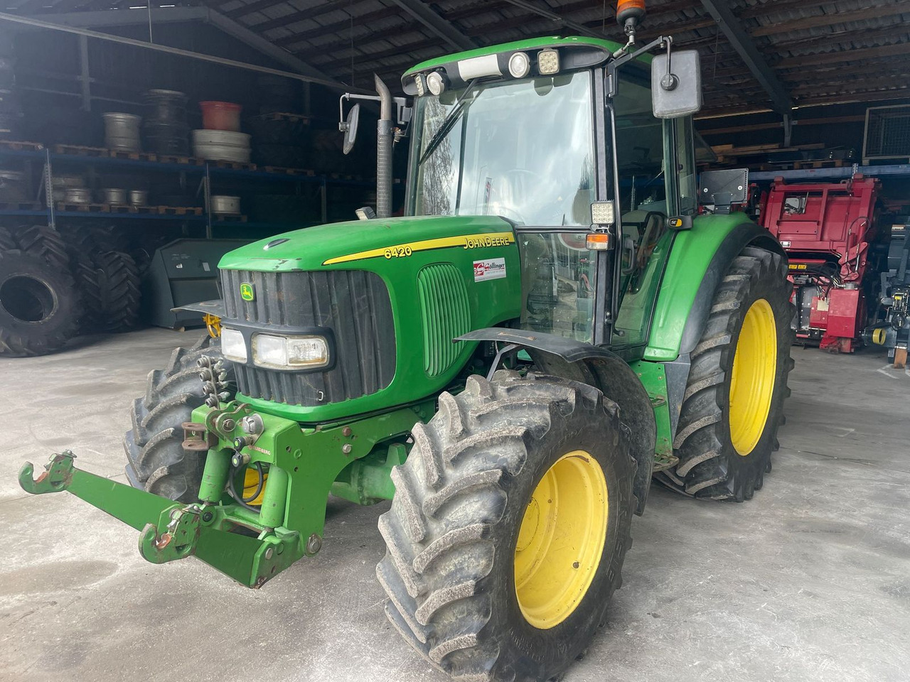 John Deere 6420 SE - Tracteur agricole: photos 1 John Deere 6420 SE - Tracteur agricole: photos 1