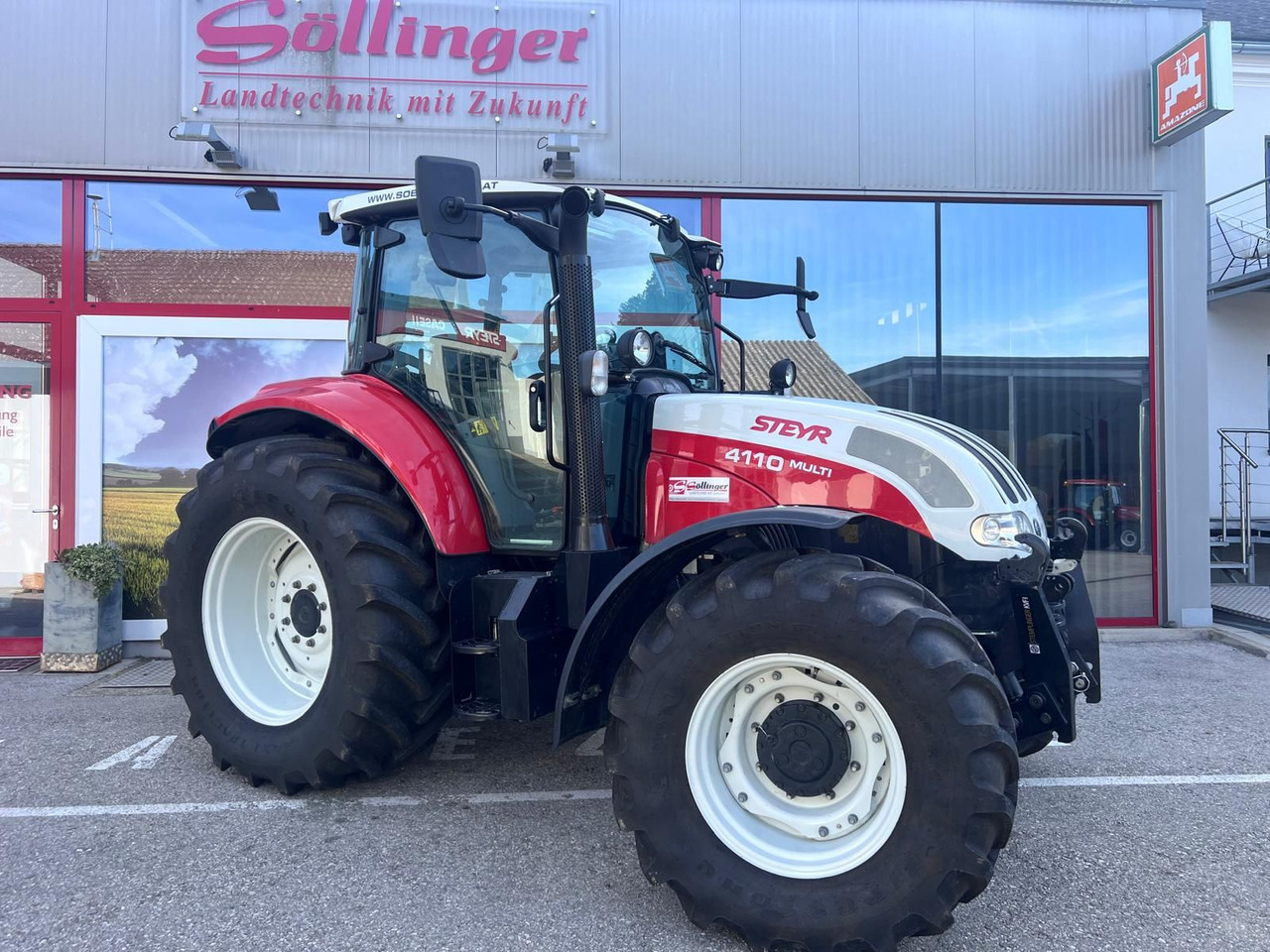 Steyr 4110 Multi (Stage V) - Tracteur agricole: photos 3 Steyr 4110 Multi (Stage V) - Tracteur agricole: photos 3