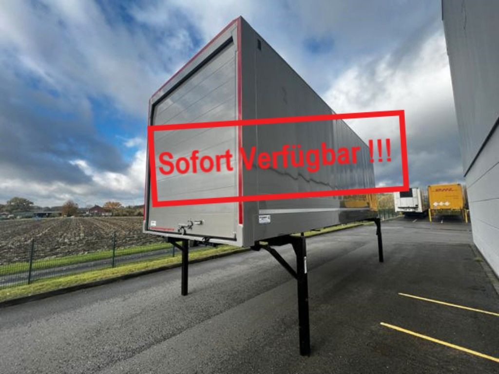 Krone Wechselkoffer Heck Alu.- Rolltor - Carrosserie fourgon: photos 1 Krone Wechselkoffer Heck Alu.- Rolltor - Carrosserie fourgon: photos 1