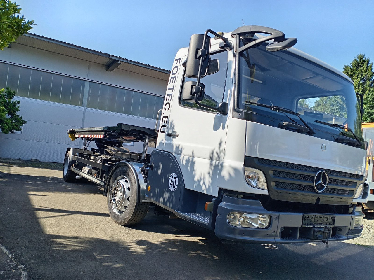 Mercedes-Benz Kamag/ Wiesel/ WBH/KB3682 - Camion porte-conteneur/ Caisse mobile: photos 3 Mercedes-Benz Kamag/ Wiesel/ WBH/KB3682 - Camion porte-conteneur/ Caisse mobile: photos 3