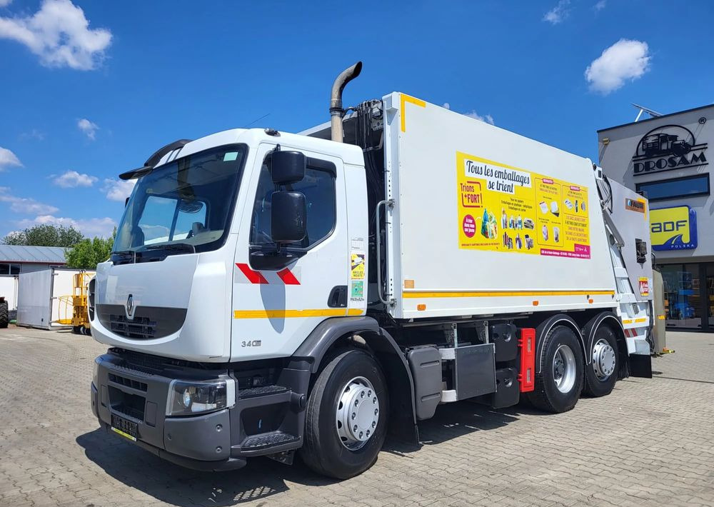 Benne à ordures ménagères Renault Premium Faun: photos 1
