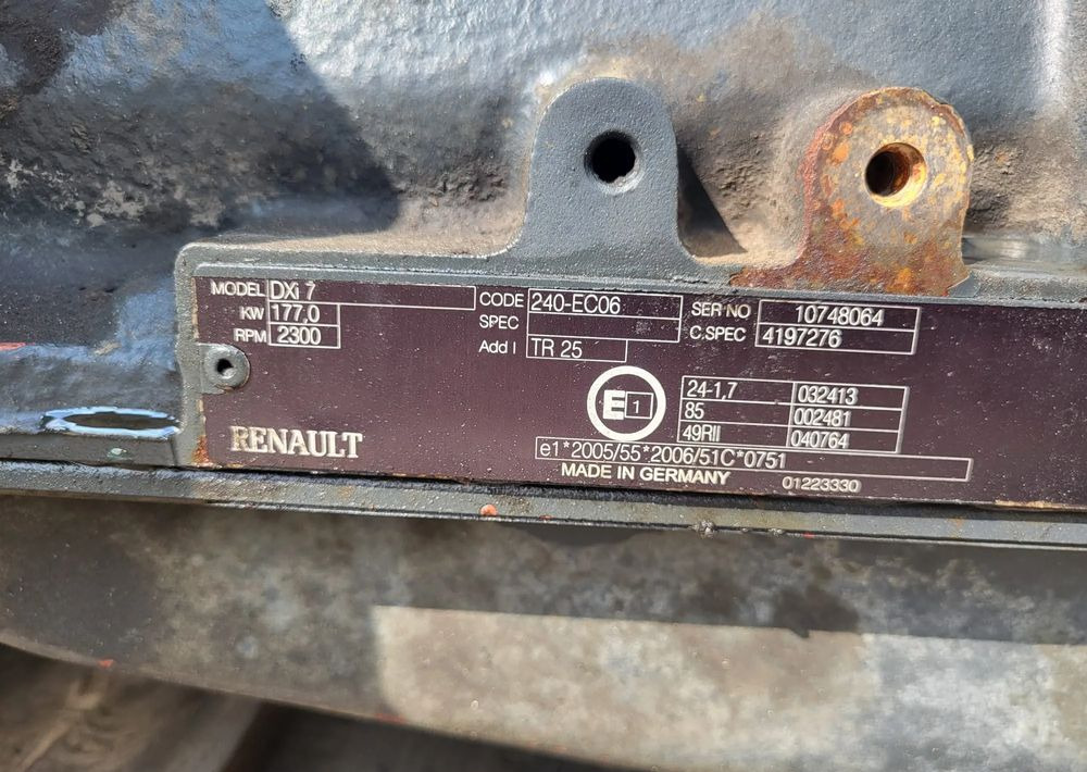 Wał korbowy RENAULT DXi VOLVO - Moteur pour Camion: photos 1 Wał korbowy RENAULT DXi VOLVO - Moteur pour Camion: photos 1