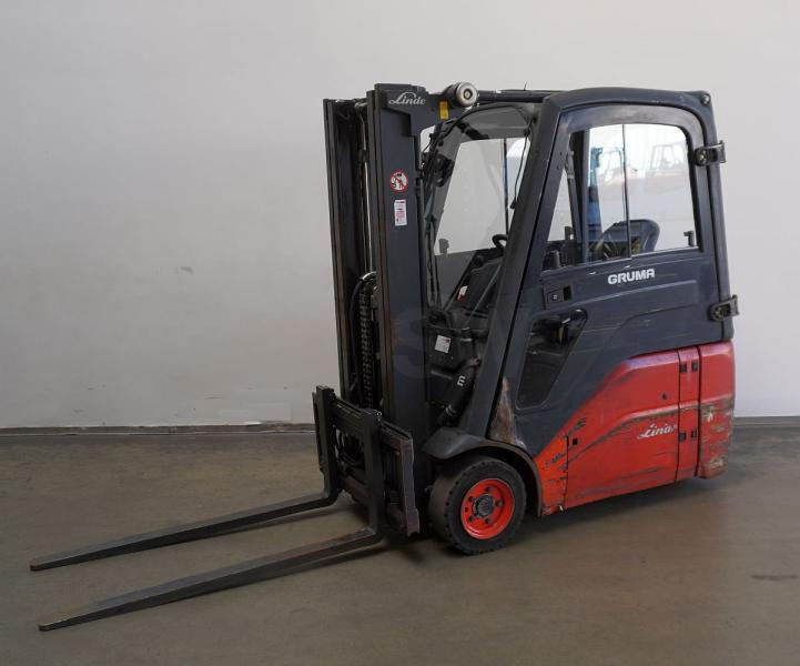 Linde E 16 386 - Chariot élévateur électrique: photos 1 Linde E 16 386 - Chariot élévateur électrique: photos 1