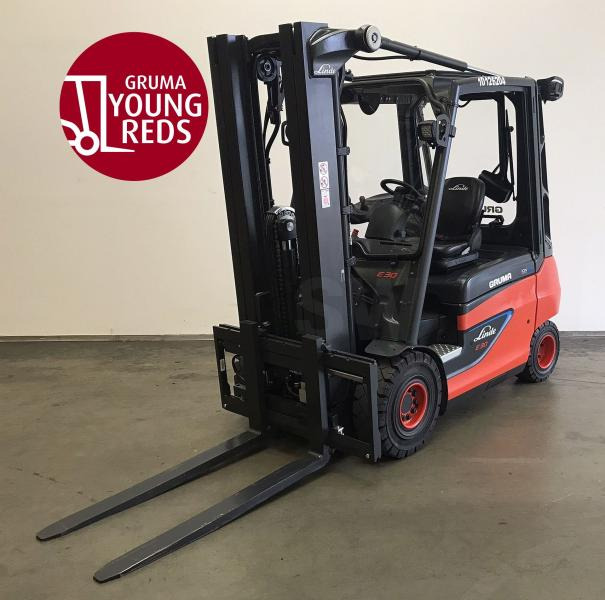 Linde E 30 ION 387 - Chariot élévateur électrique: photos 1 Linde E 30 ION 387 - Chariot élévateur électrique: photos 1