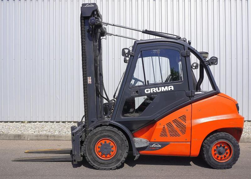 Linde H 50 D/600 EVO 394-02 - Chariot élévateur diesel: photos 4 Linde H 50 D/600 EVO 394-02 - Chariot élévateur diesel: photos 4