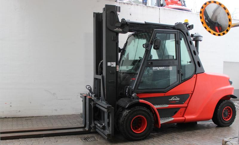 Linde H 80 D/1100 EVO 396-03 - Chariot élévateur diesel: photos 1 Linde H 80 D/1100 EVO 396-03 - Chariot élévateur diesel: photos 1