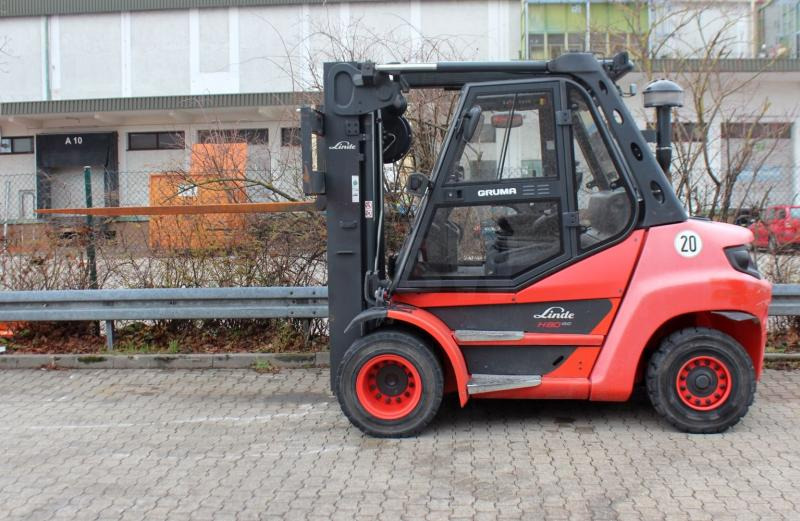 Linde H 80 D EVO 396-03 - Chariot élévateur diesel: photos 4 Linde H 80 D EVO 396-03 - Chariot élévateur diesel: photos 4