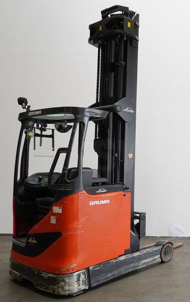 Linde R 16 HD 1120 - Chariot à mât rétractable: photos 1 Linde R 16 HD 1120 - Chariot à mât rétractable: photos 1
