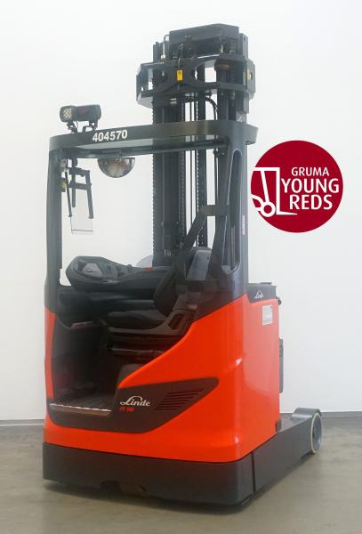 Linde R 16 HD 1120 - Chariot à mât rétractable: photos 1 Linde R 16 HD 1120 - Chariot à mât rétractable: photos 1