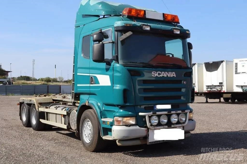 Scania R420LB6X2HHZ Serie 7089 - Camion ampliroll: photos 1 Scania R420LB6X2HHZ Serie 7089 - Camion ampliroll: photos 1