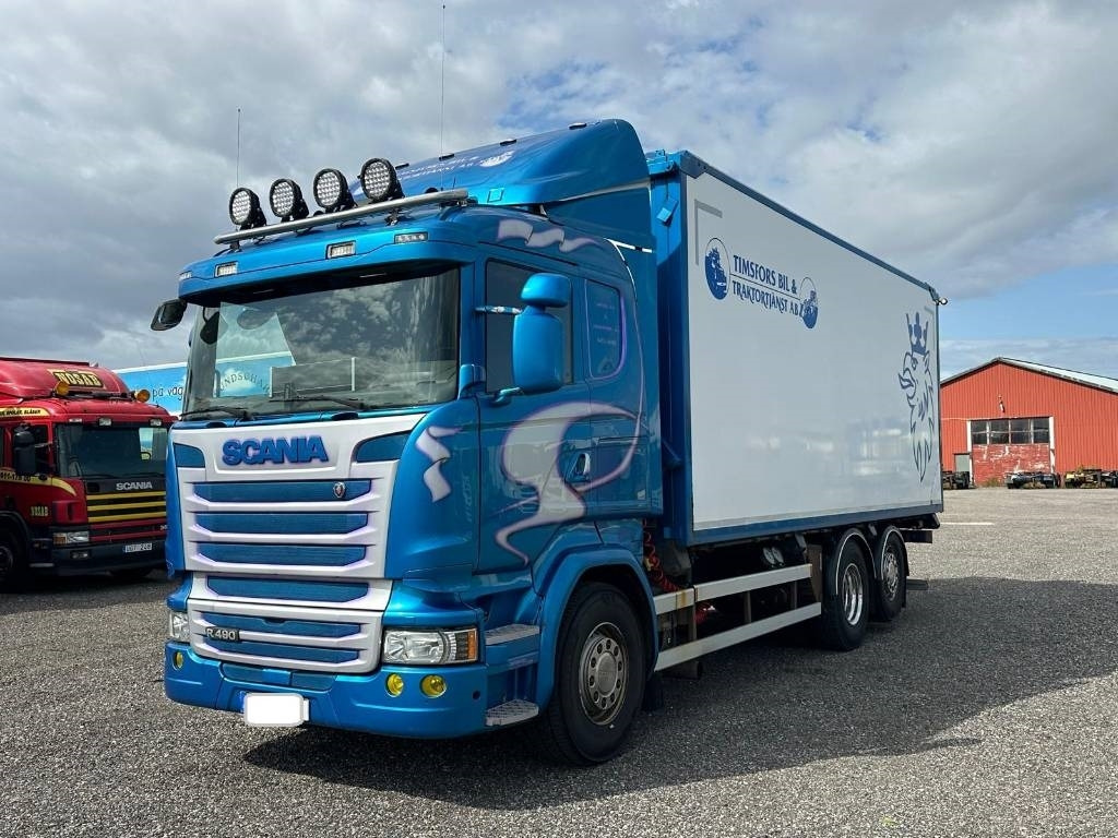 Scania R490LB6X2MNB Serie 4210 - Camion plateau: photos 1 Scania R490LB6X2MNB Serie 4210 - Camion plateau: photos 1