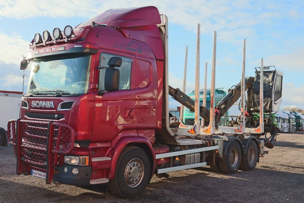 Scania R580 Serie 4087 - Camion grumier: photos 2 Scania R580 Serie 4087 - Camion grumier: photos 2