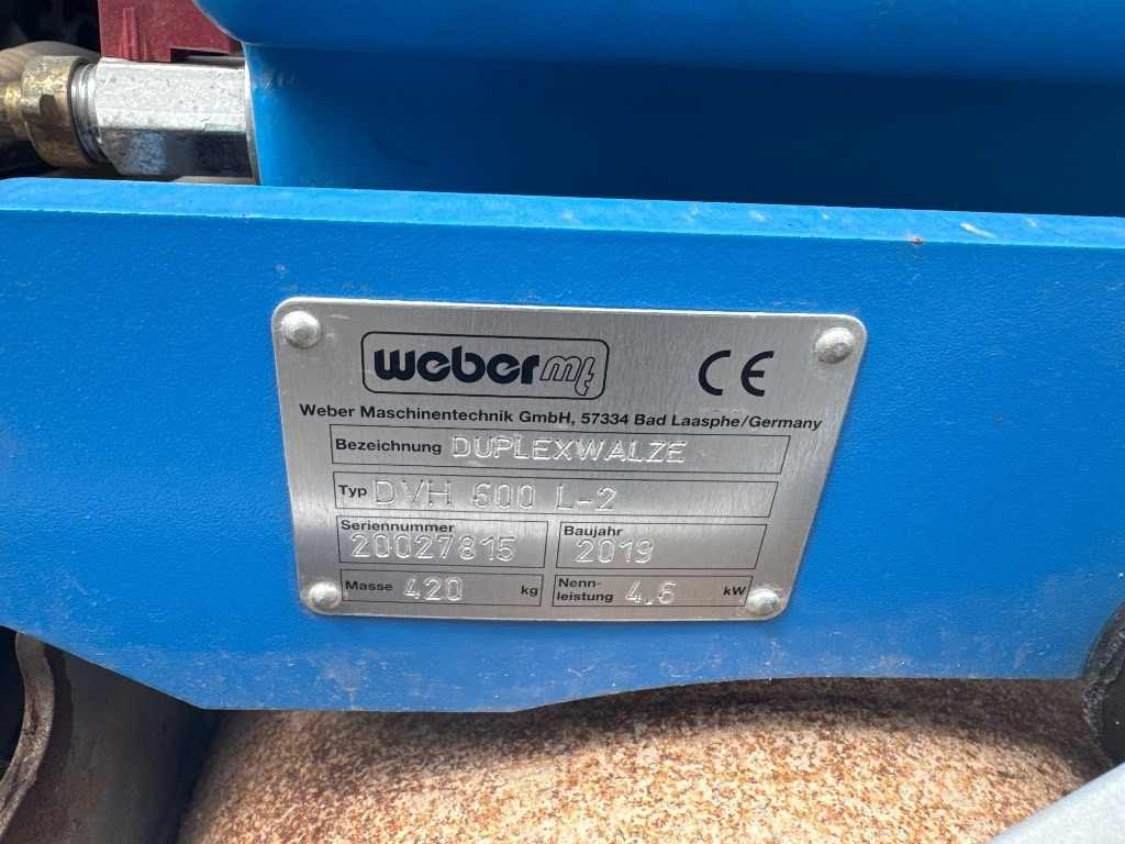 Weber SHV 600 - Compacteur à pieds de mouton/ Monocylindre: photos 5 Weber SHV 600 - Compacteur à pieds de mouton/ Monocylindre: photos 5