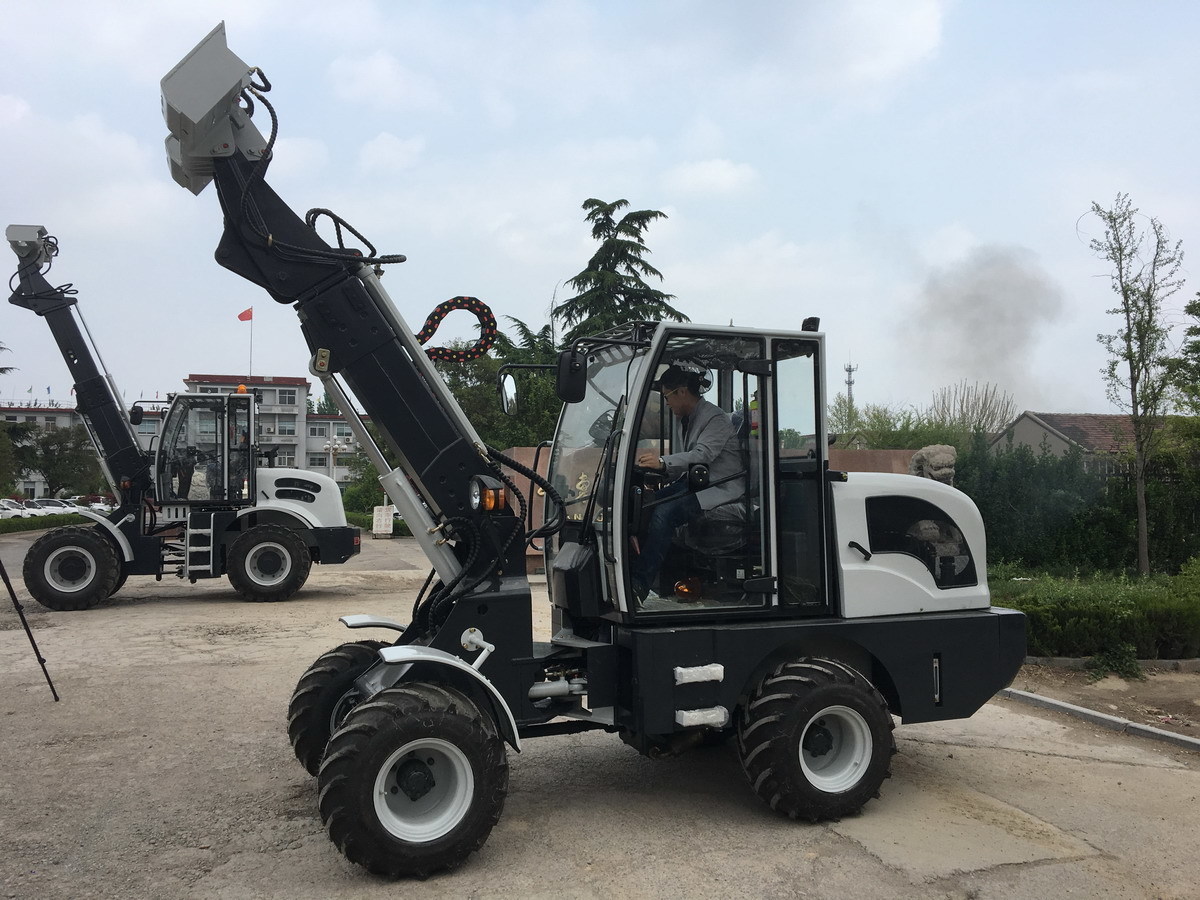 QINGDAO PROMISING 1.0T New Telescopic Wheel Loader ZL10 with CE Mark - Chargeuse sur pneus télescopique: photos 1 QINGDAO PROMISING 1.0T New Telescopic Wheel Loader ZL10 with CE Mark - Chargeuse sur pneus télescopique: photos 1