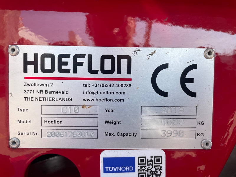 Hoeflon C 10 SOLD - Mini grue: photos 3 Hoeflon C 10 SOLD - Mini grue: photos 3
