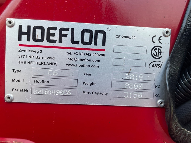 Hoeflon C 6 E - Mini grue: photos 3 Hoeflon C 6 E - Mini grue: photos 3
